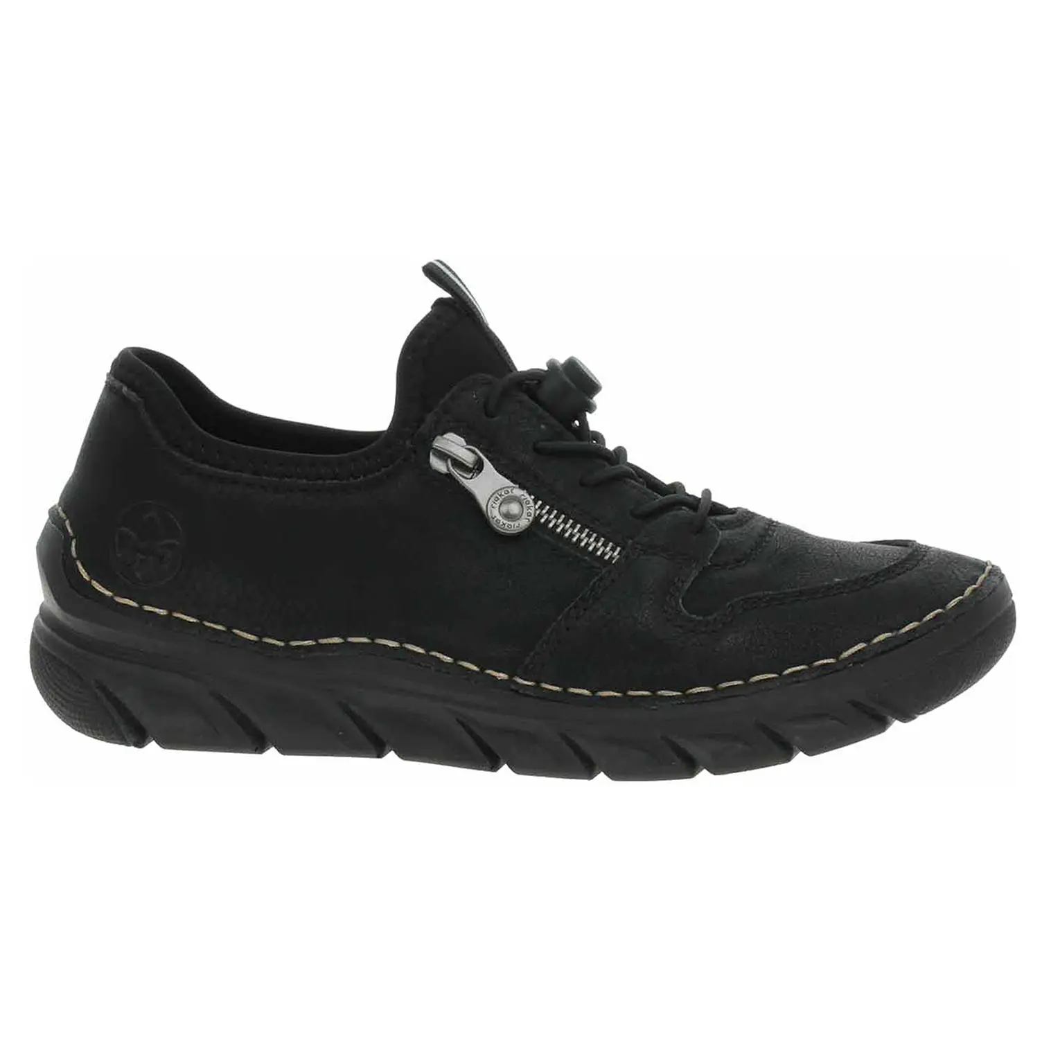 Dámské polobotky Rieker 55065-00 schwarz 37