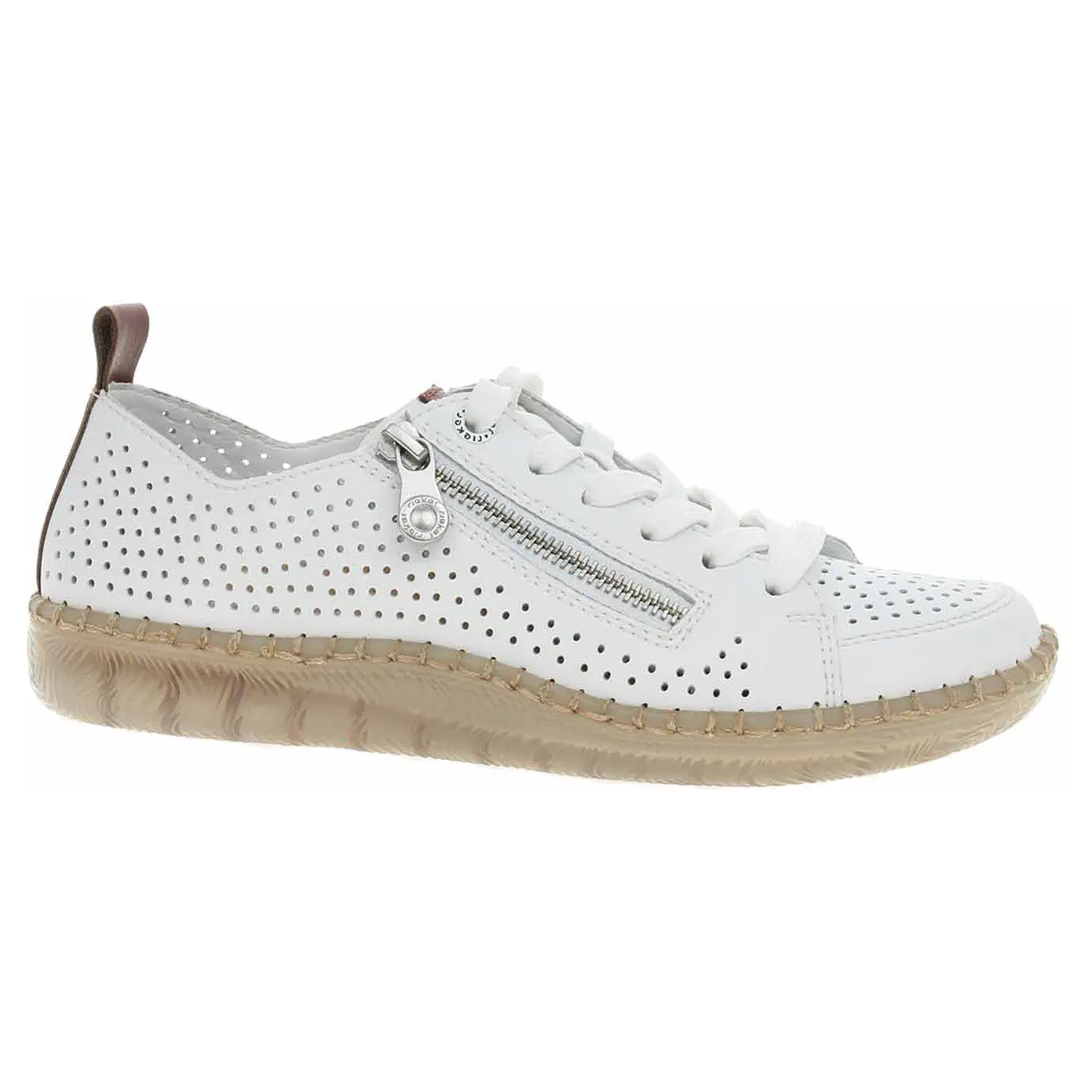 Dámské polobotky Rieker N2405-80 weiss 39