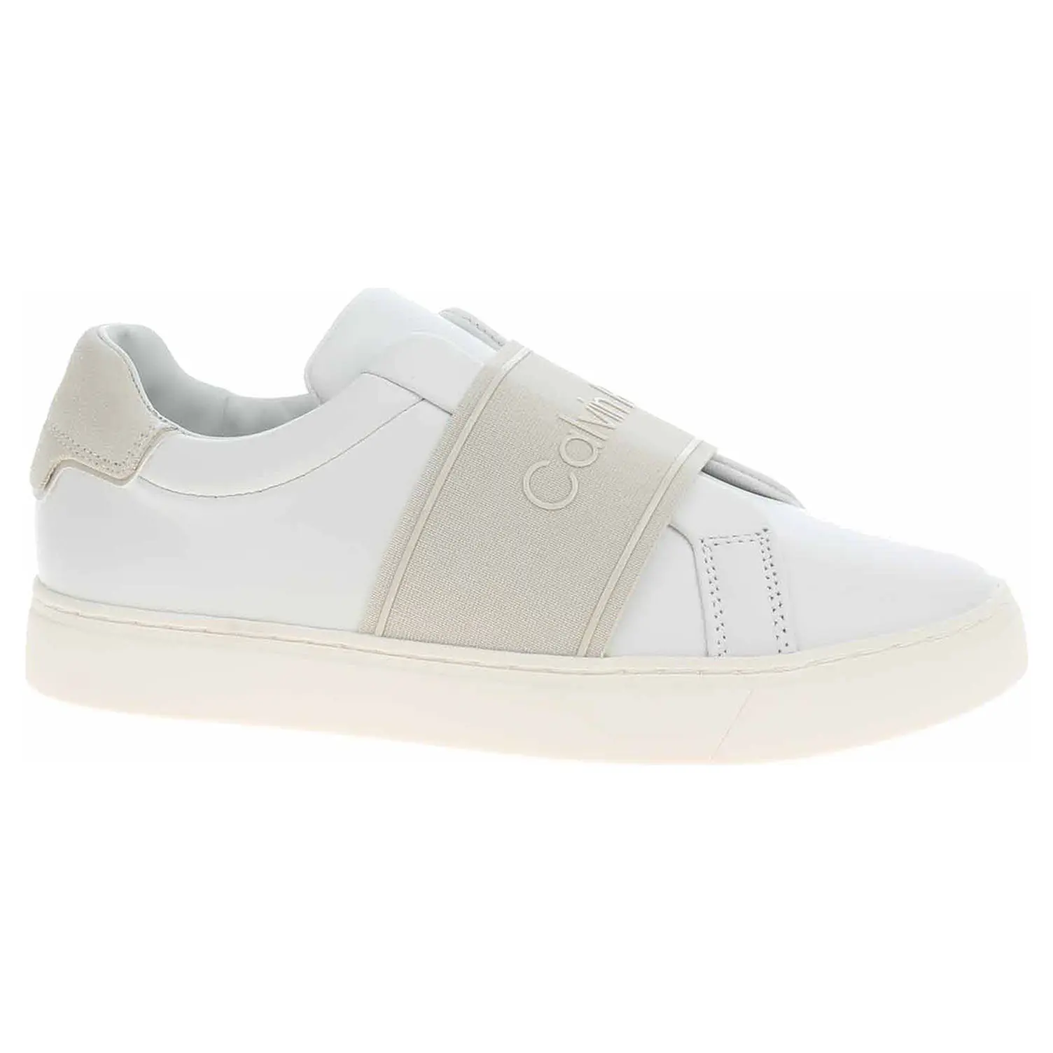 Dámská obuv Calvin Klein HW0HW01676 0K6 White-Dk Ecru 40
