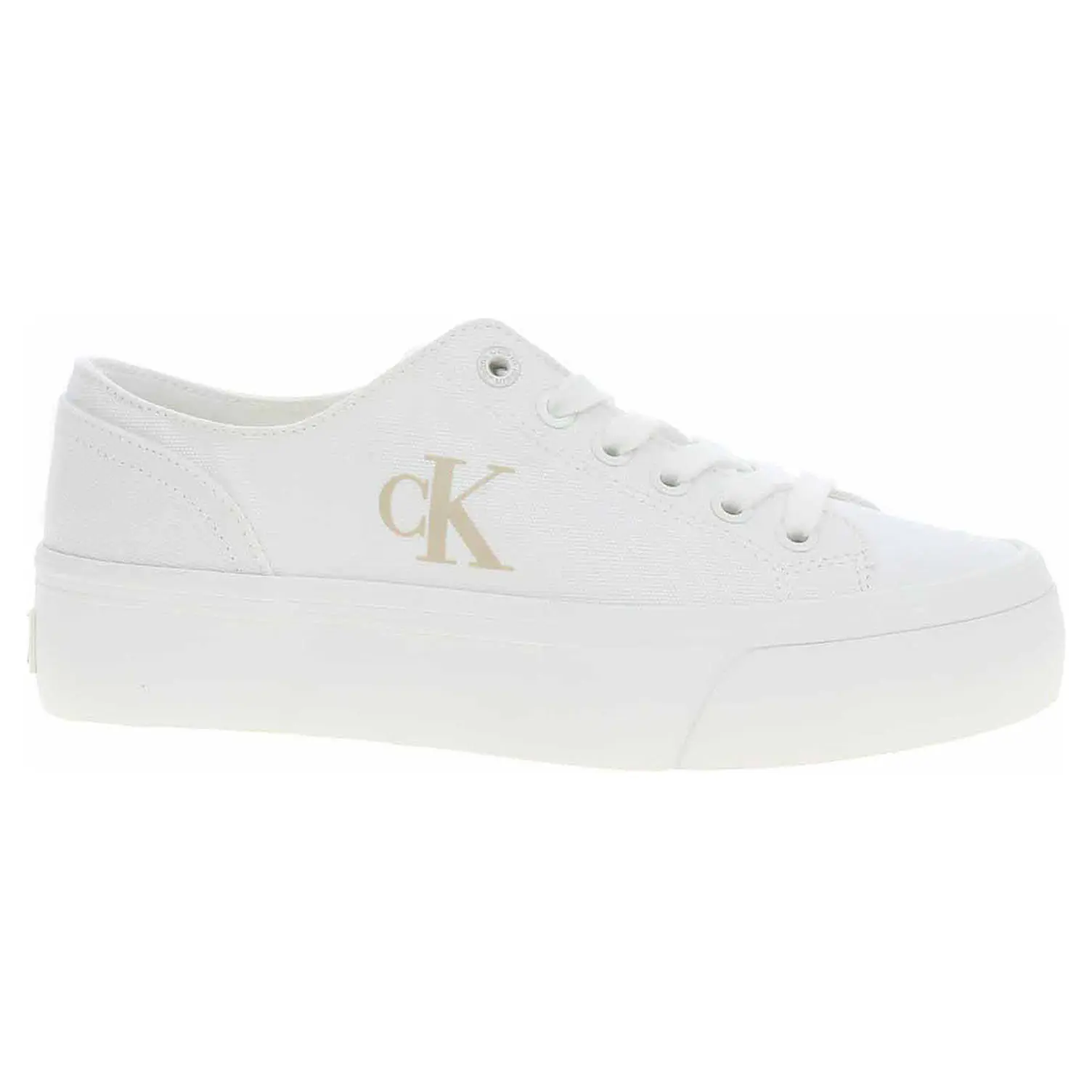 Dámská obuv Calvin Klein YW0YW01763 01W Triple Bright White 38
