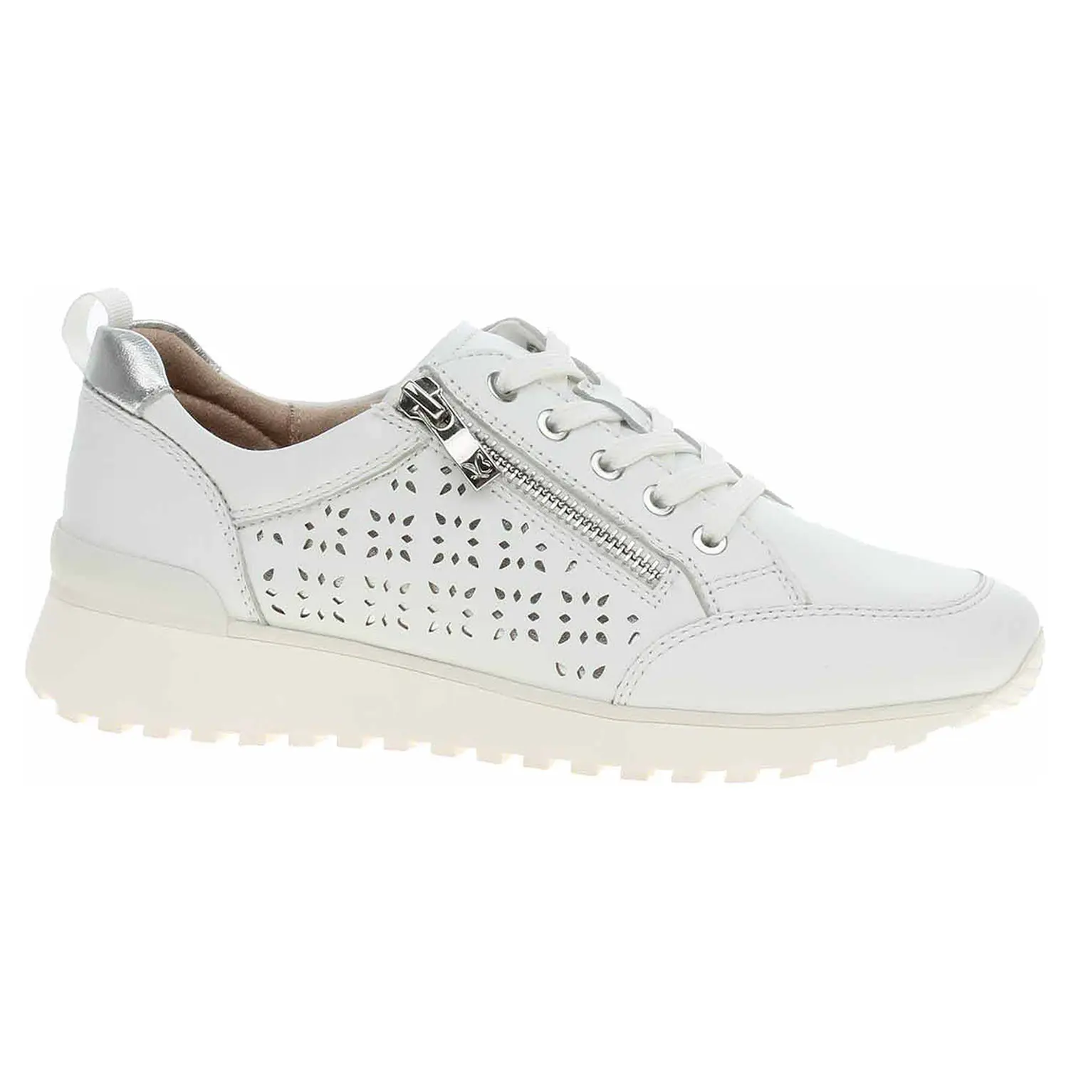 Dámské polobotky Caprice 9-23501-46 white-silver 41