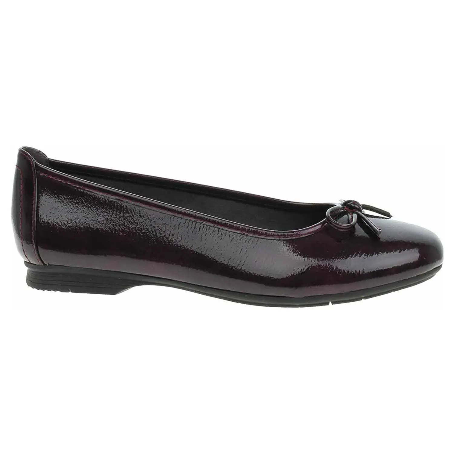 Dámské baleriny Jana 8-22163-41 dk purple pat 38
