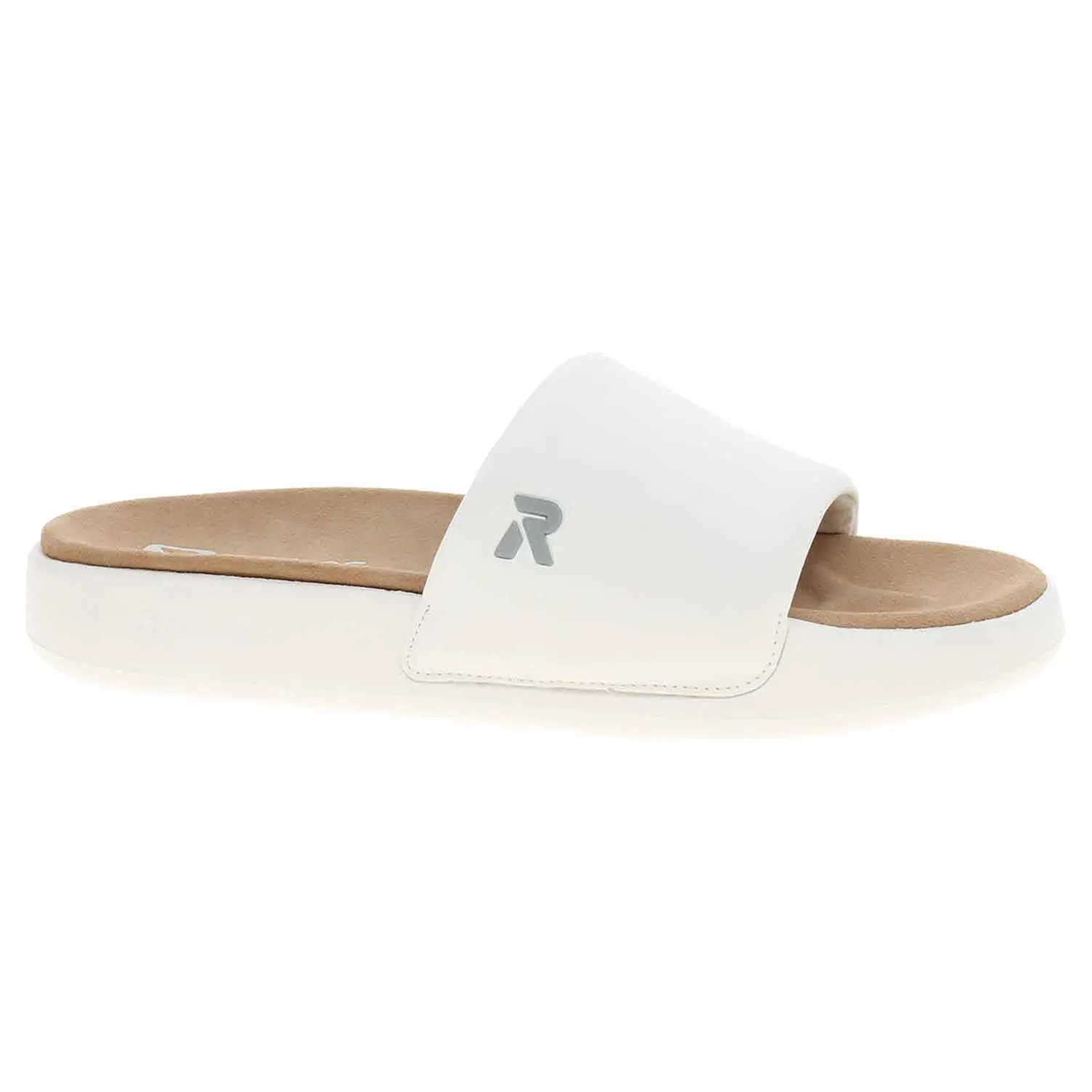 Dámské pantofle Rieker W3250-80 weiss 41