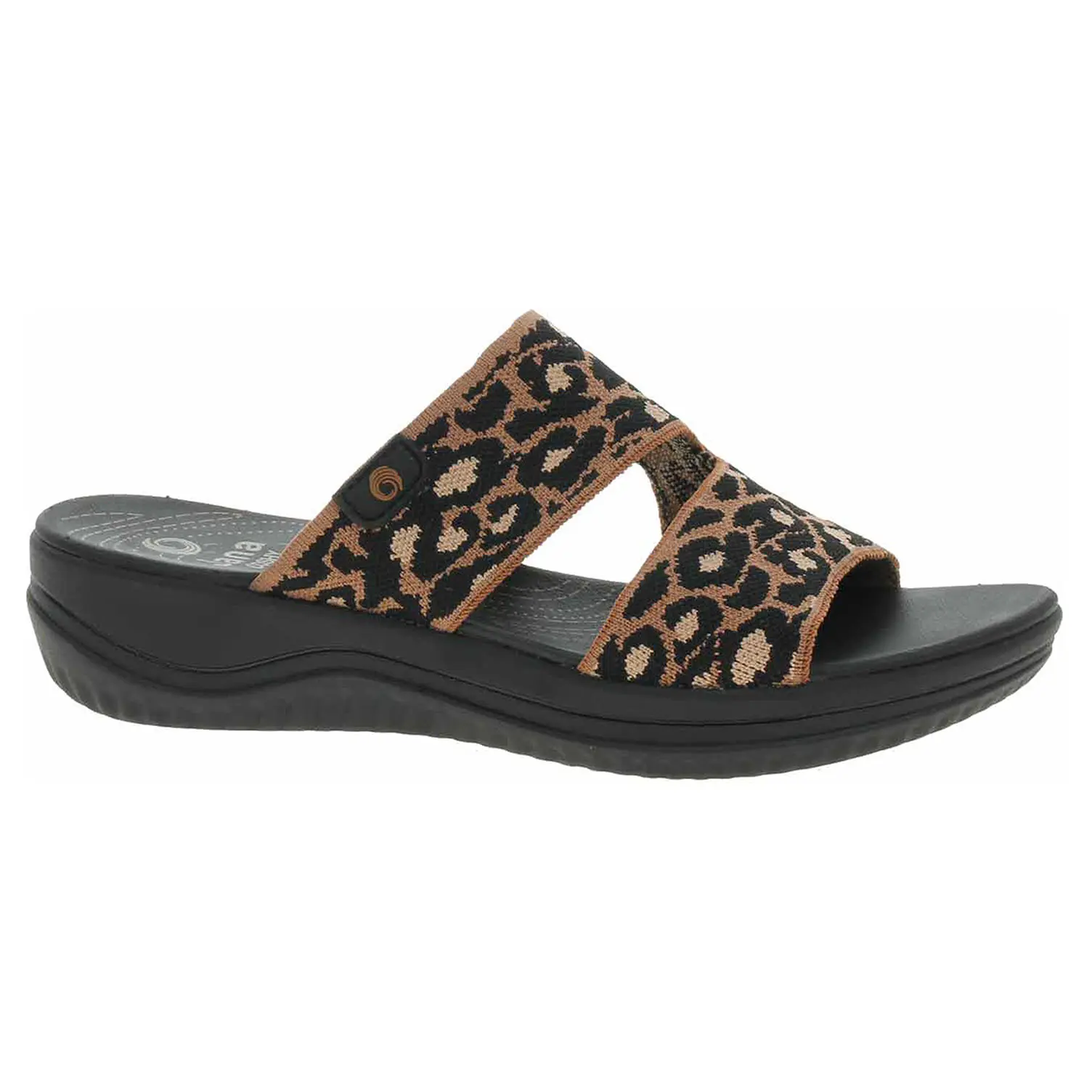 Dámské pantofle Jana 8-27270-43 leopard 39
