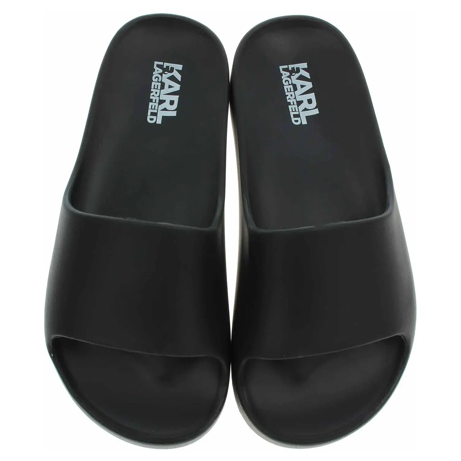Dámské plážové pantofle Karl Lagerfeld KL86000 VG0 black eco 39