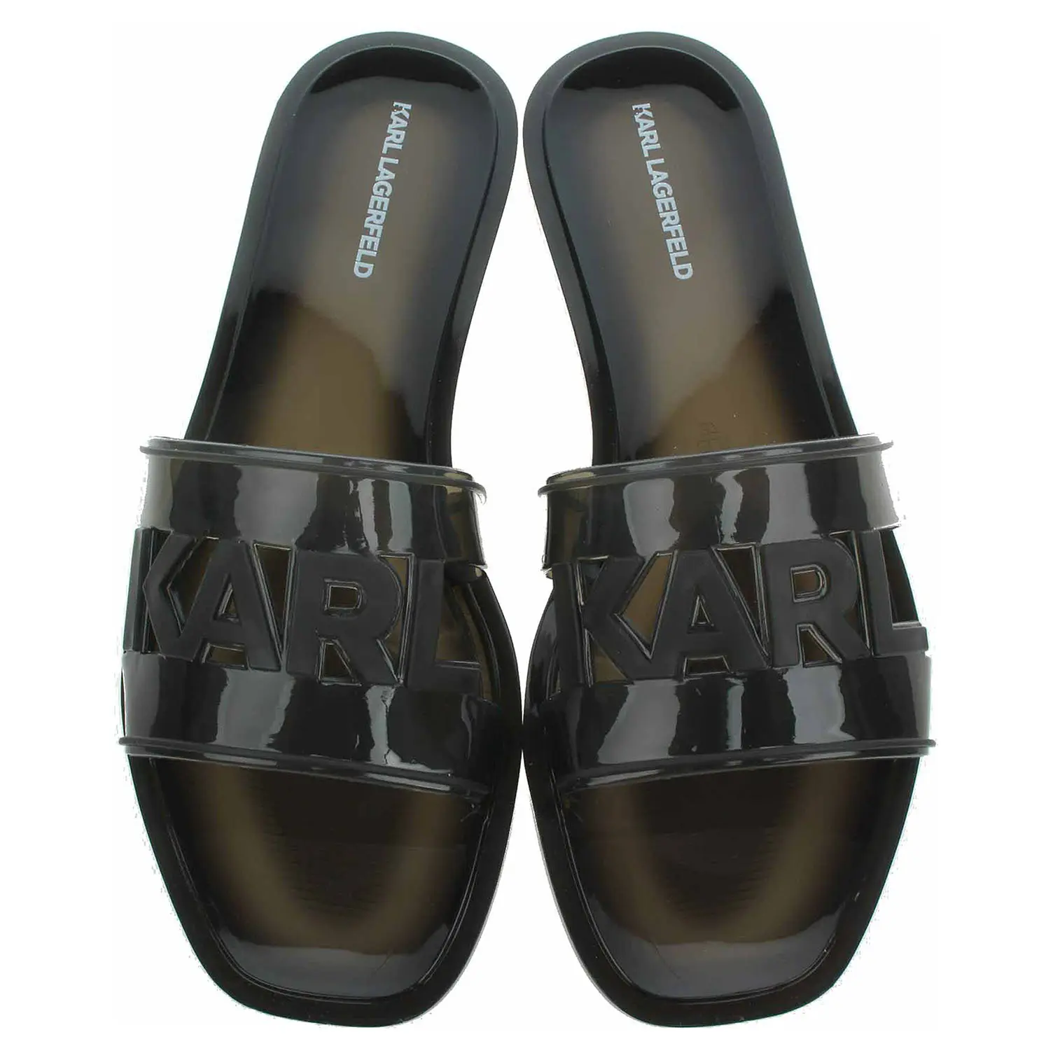 Karl Lagerfeld dámské plážové KL80005T V00 Black Rubber 40