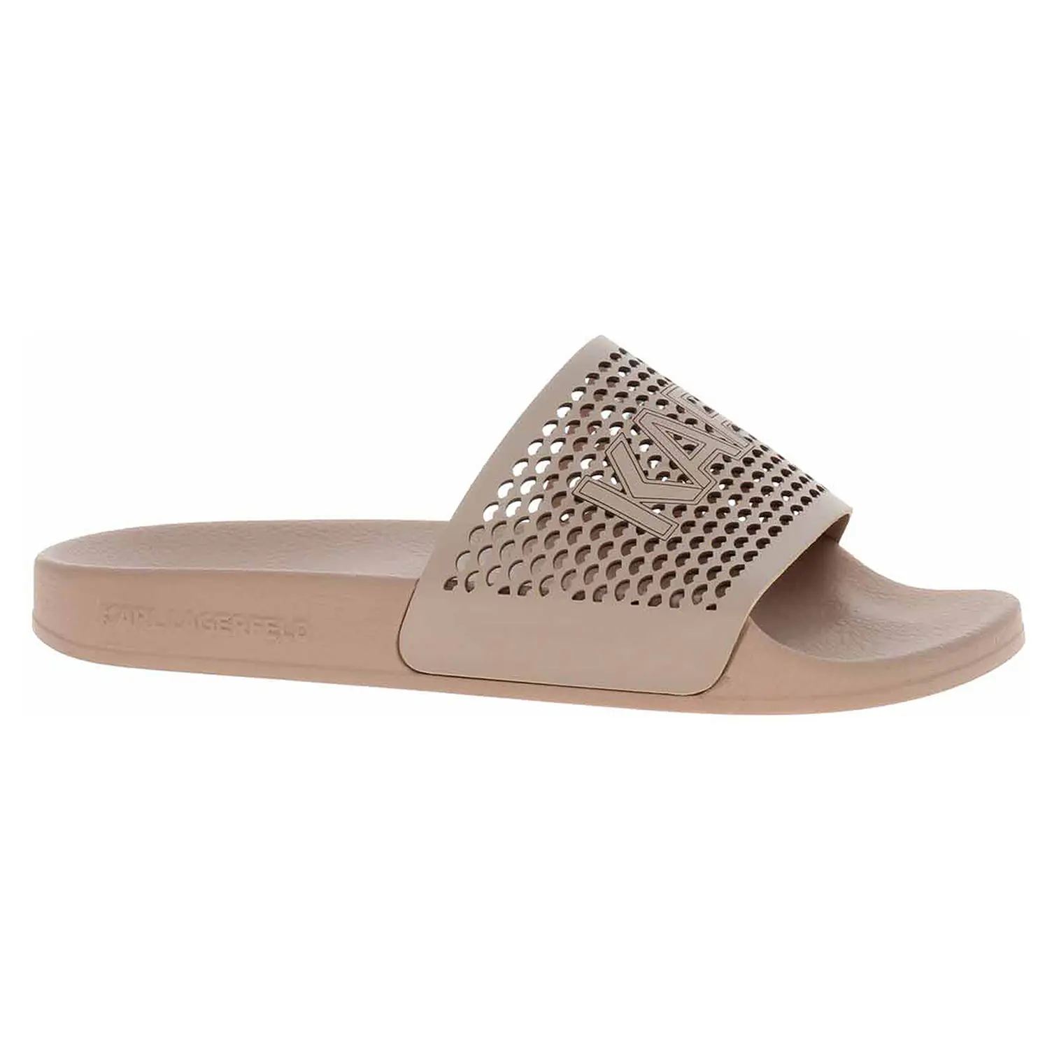 Dámské pantofle Karl Lagerfeld KL80915 0T8 Stone Lthr 36