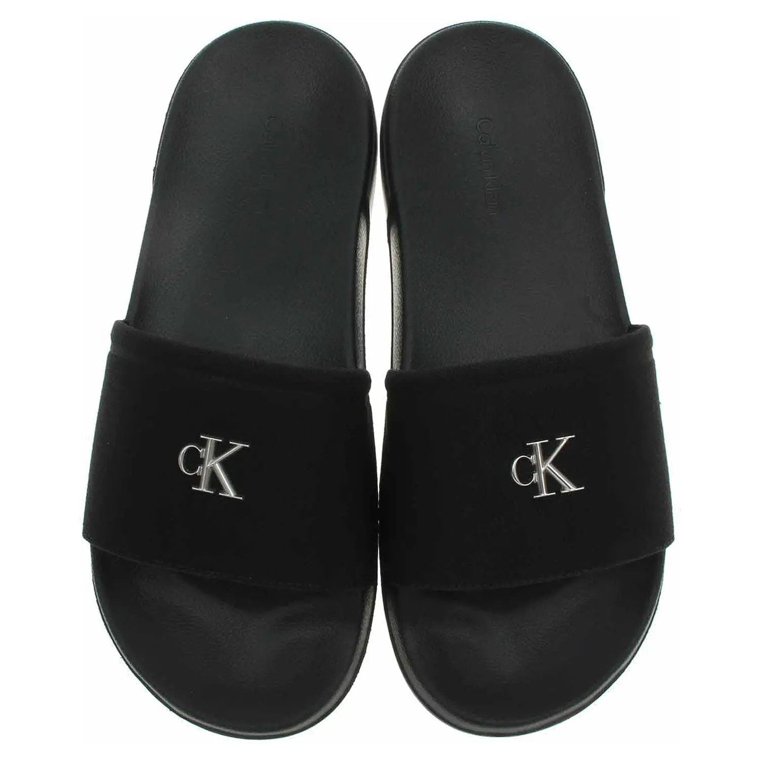 Calvin Klein Dámské pantofle Calvin Klein ESS SLIDE CANVAS HDW 38 EU HW0HW029600GJ