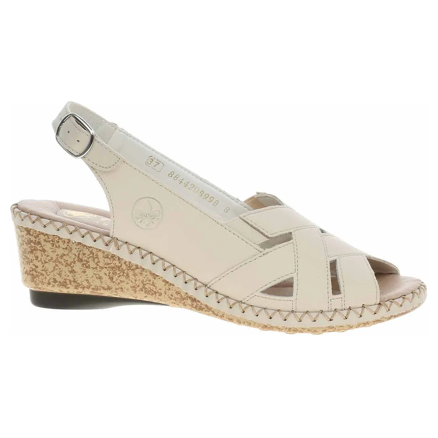 Dámské sandály Rieker 66189-60 beige 37