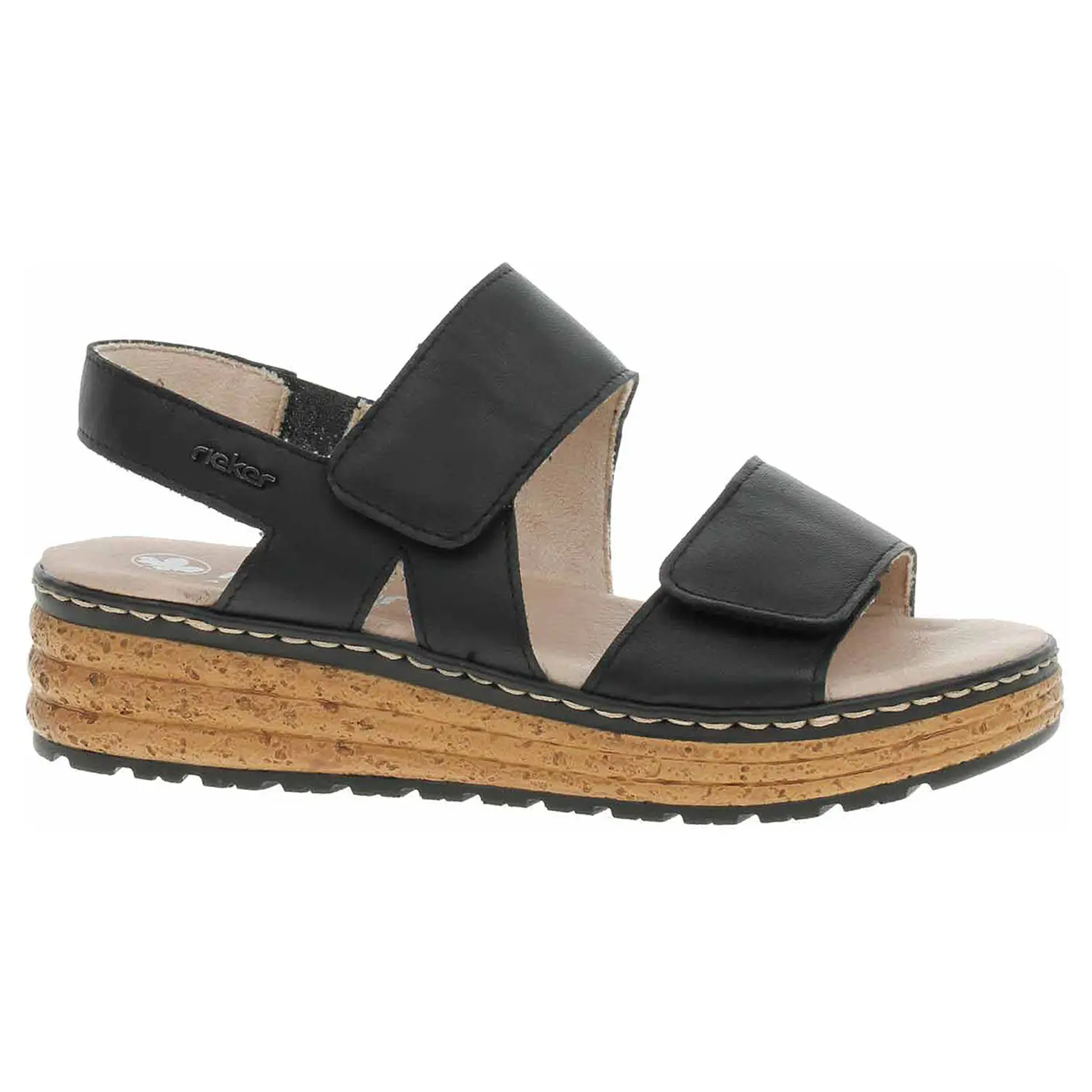 Dámské sandály Rieker 62761-00 schwarz 38