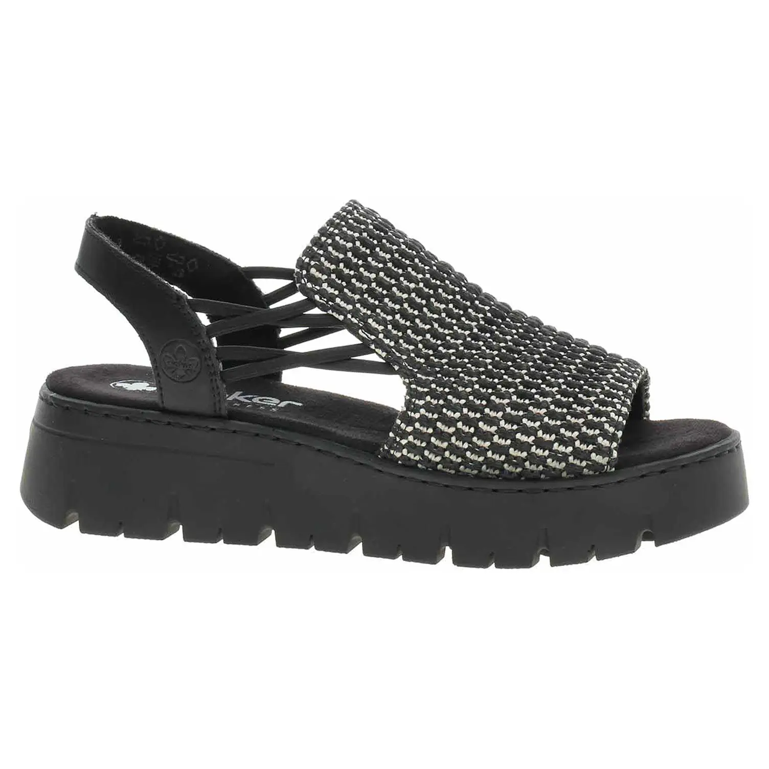 Dámské sandály Rieker V1051-00 schwarz 38