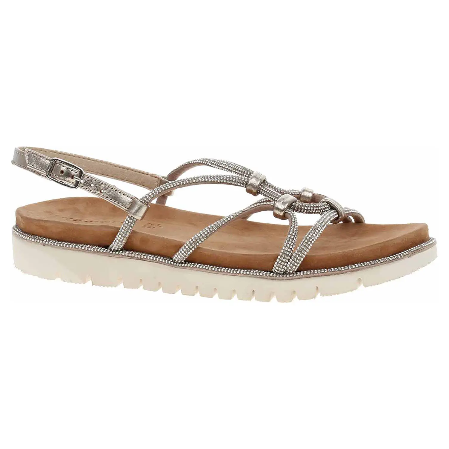 Dámské sandály Tamaris 1-28721-46 champagne glam 38