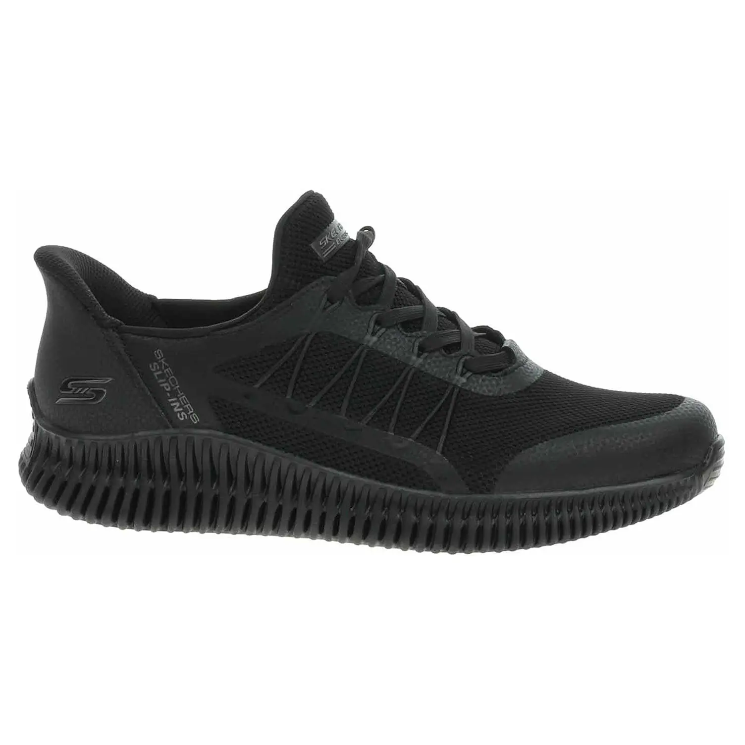 Skechers Slip-ins: BOBS Geo Lite - Fixed Edge black 44