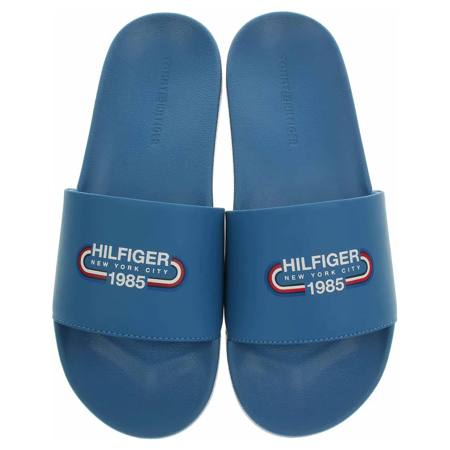 Pánské pantofle Tommy Hilfiger FM0FM05019 C2Y Antique Blue 47