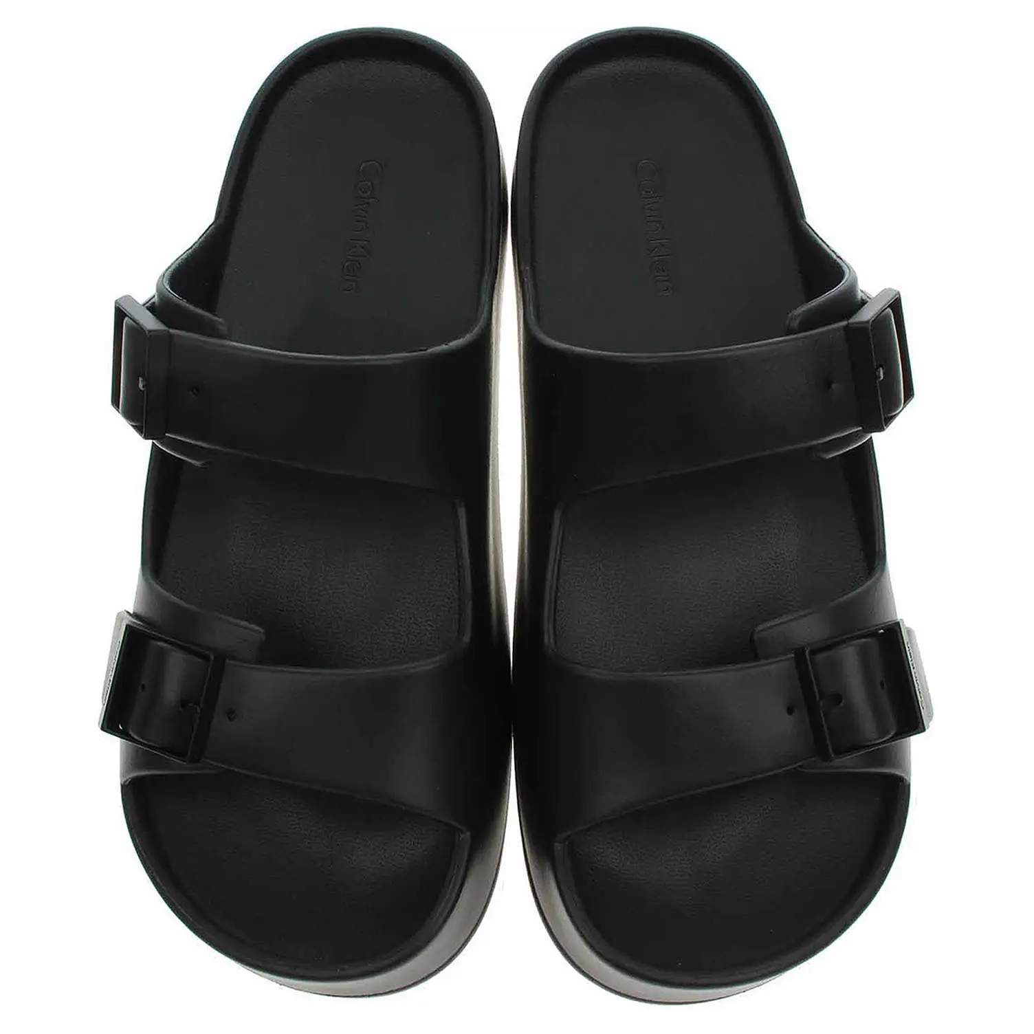 Pánské plážové pantofle Calvin Klein HM0HM02116 0GJ Triple Black 44