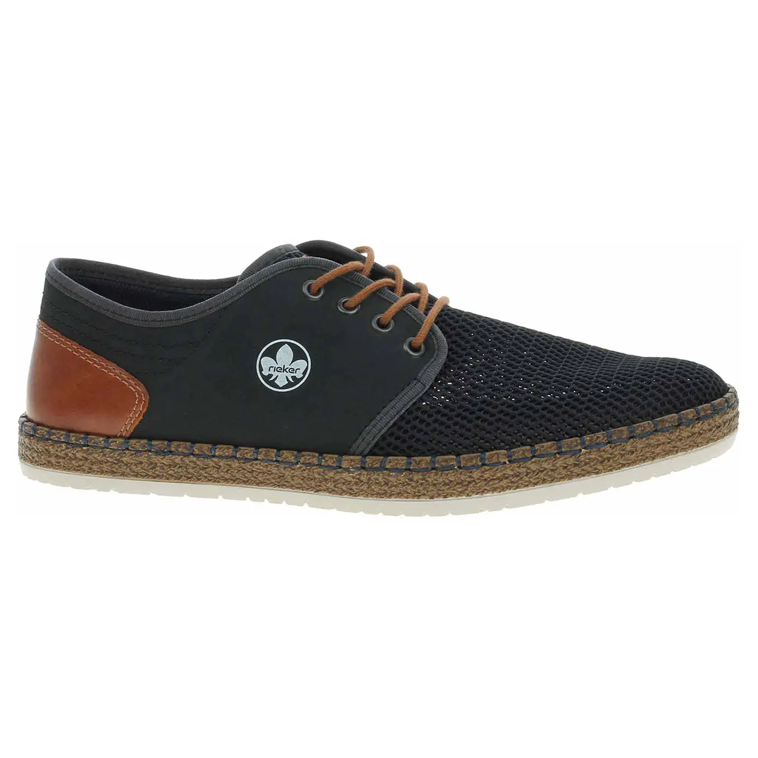 Pánské polobotky Rieker B5249-14 blau kombi 42