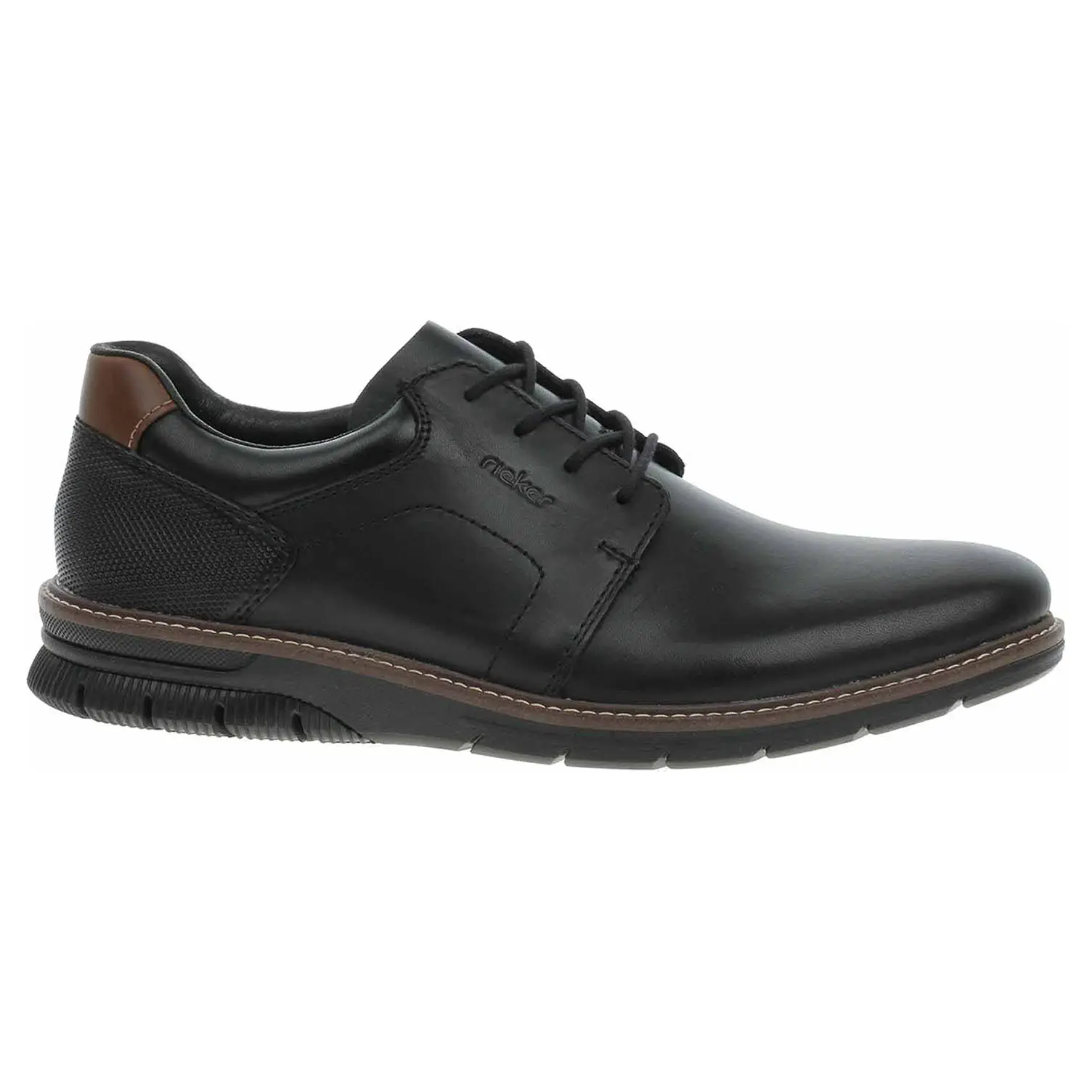 Pánské polobotky Rieker 14419-00 schwarz 44