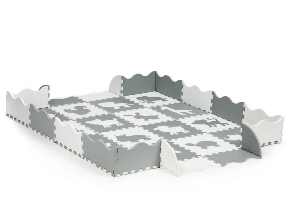 Ecotoys Pěnová podložka pro děti Zvířata 151 cm, 001