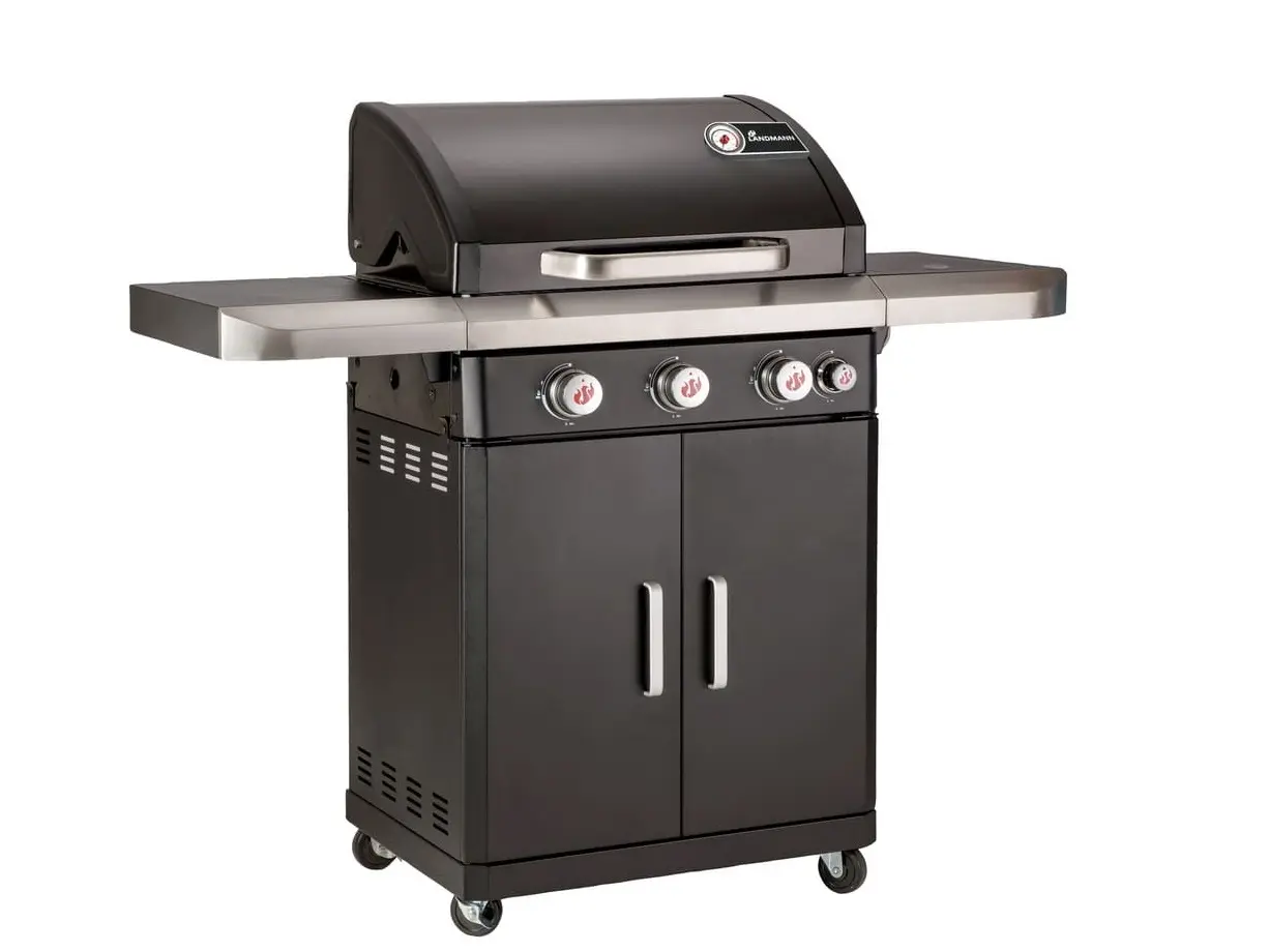 Landmann Plynový gril Rexon PTS 3.1. (14kW) Black 12273