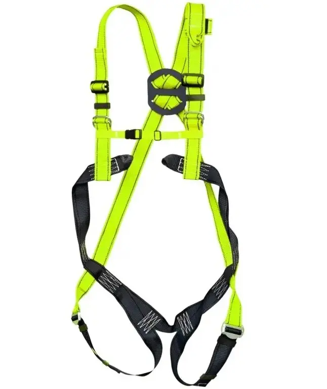Bezpečnostní postroj P-30, černo-žlutý (Hi-vis), vel.