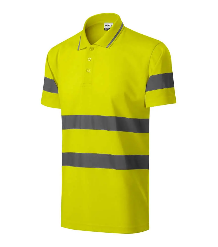 Malfini HV Runway 2V9 reflexní polokošile unisex reflexní