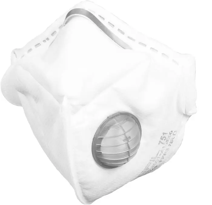 REFIL 751 skládací FFP3 respirátor box [10 kusů] s ventilkem