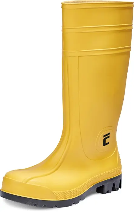 BC SAFETY S5 vysoké holinky žlutá vel.48