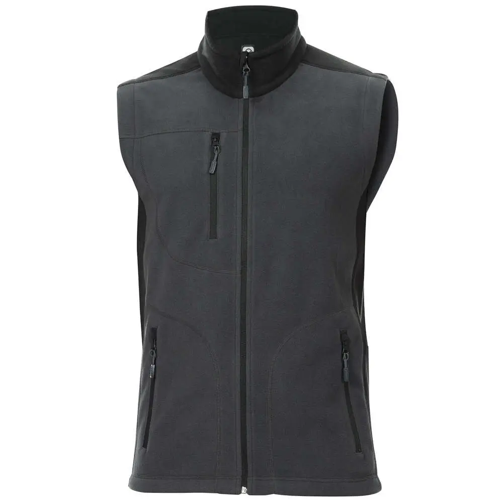 Vesta fleece MARTIN pánská tmavě šedá vel.3XL