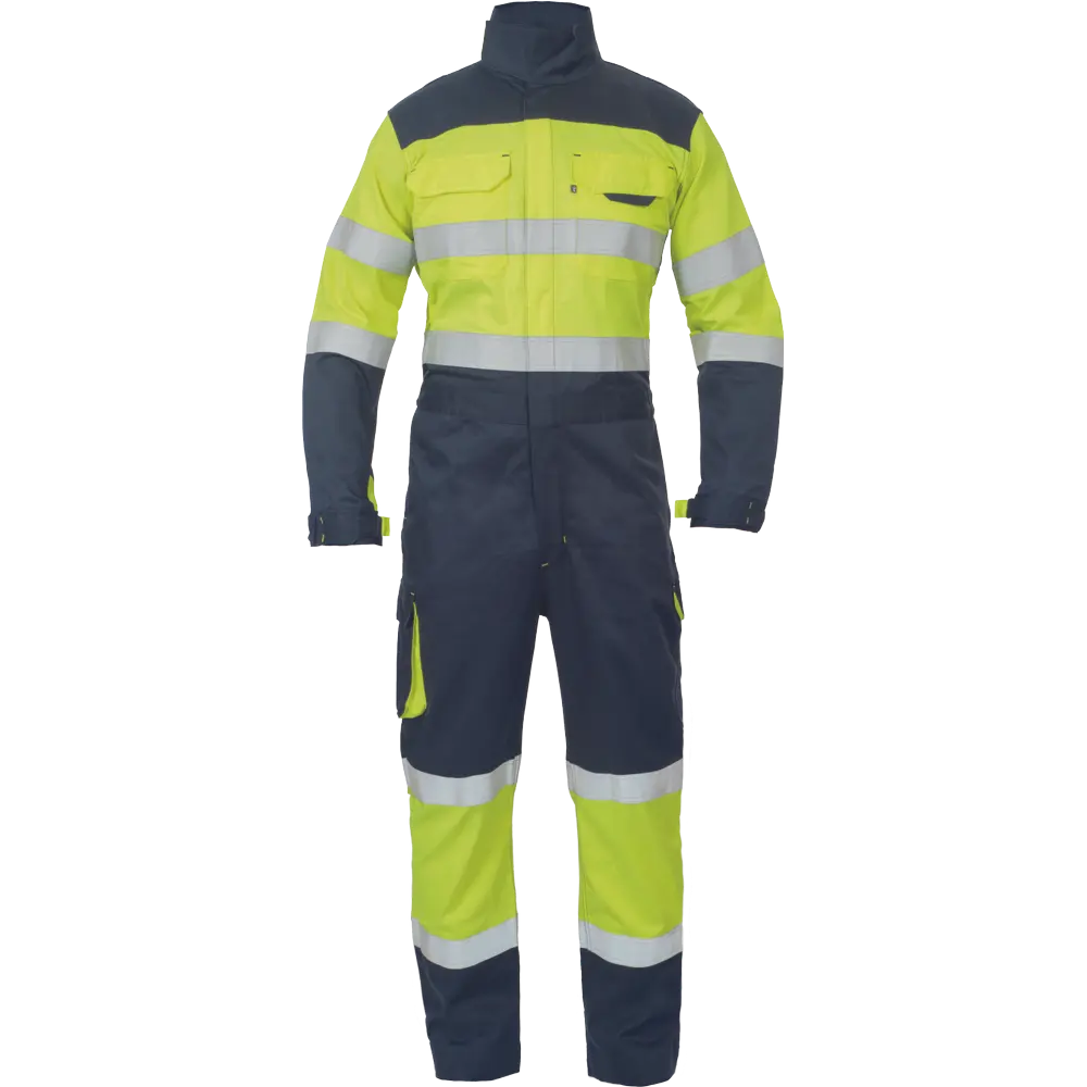 Pracovní kombinéza STROKE FR HV žlutá/navy