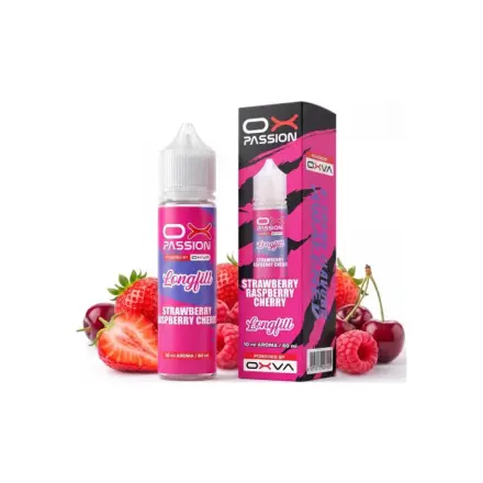 Příchuť OXVA OX PASSION SnV Strawberry Raspberry Cherry 10ml