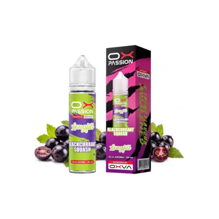 OXVA OX PASSION S&V - Blackcurrant Squash (Černý rybíz, hrozno) 10ml