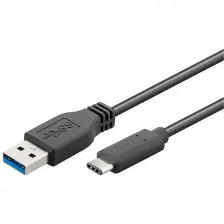 PremiumCord USB-C/male - USB 3.0 A/Male, černý, 2m