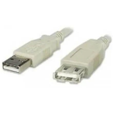 PremiumCord USB2.0 A M/USB2.0 A F kabel 1m
