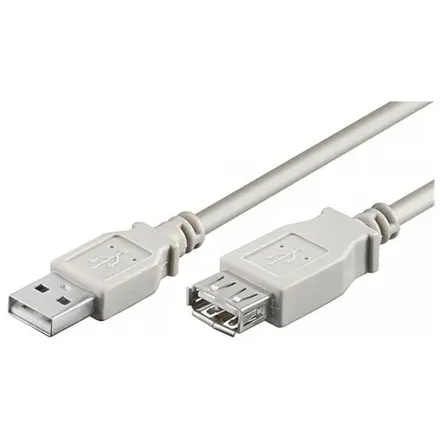PremiumCord USB 2.0 kabel prodlužovací, A-A, 20cm