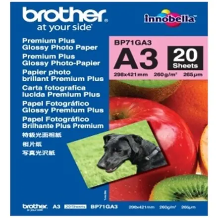 BP71GA3, 20 listů, A3 Premium Glossy, 260g BP71GA3