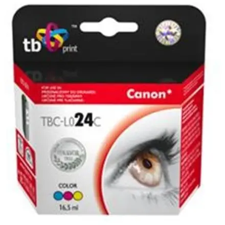 TB PRINT Ink. kazeta TB komp. s Canon BCI-24C, 6882A002, CL, TBC-L024C - kompatibilní