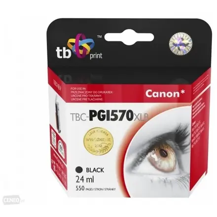 Ink. kazeta TB komp. s Canon PGI-570X, 0372C001, B TBC-PGI570XLB