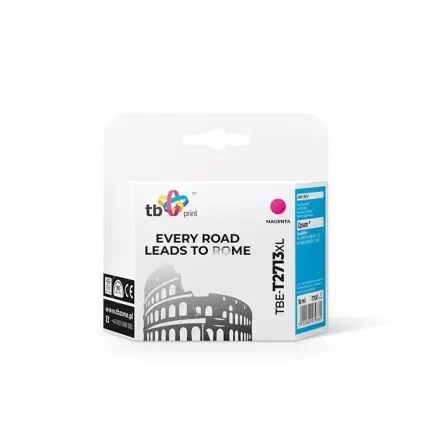 Ink. kazeta TB kompatibilní s Epson WF-3620 T2713 XL, nová, Magenta TBE-T2713XL