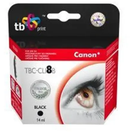 Ink. kazeta TB kompat. s Canon CLI-8BK 100% new