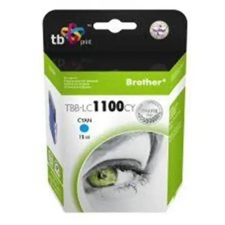 Ink. kazeta TB kompat. s Brother LC1100C 100% N TBB-LC1100CY