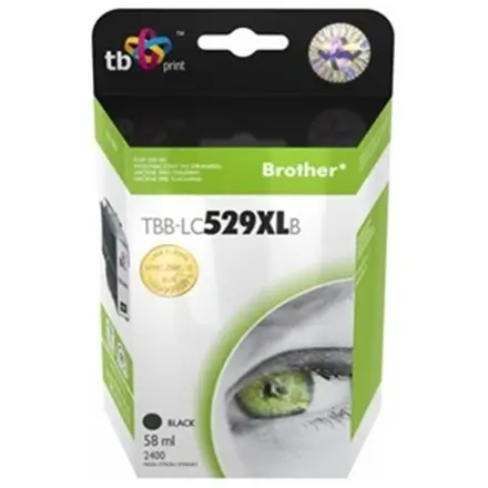 Ink. kaz. TB komp. s Brother LC529/539 BLACK Nová TBB-LC529XLB
