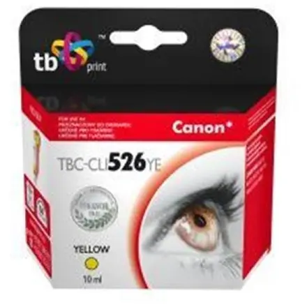 Ink. kazeta TB kompat. s Canon CLI-526Y TBC-CLI526YE