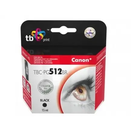 Ink. kazeta TB kompat. s Canon PG-512BK TBC-PG512BR