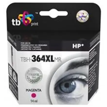 Ink. kazeta TB kompat. s HP CB324EE (No.364), TBH-364XLMR, Magenta