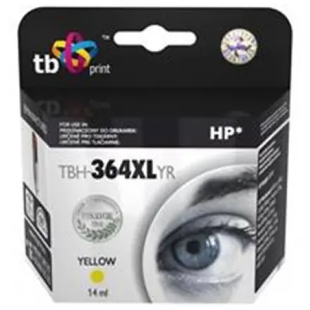Ink. kazeta TB kompat. s HP CB325EE (No.364), TBH-364XLYR, Yellow