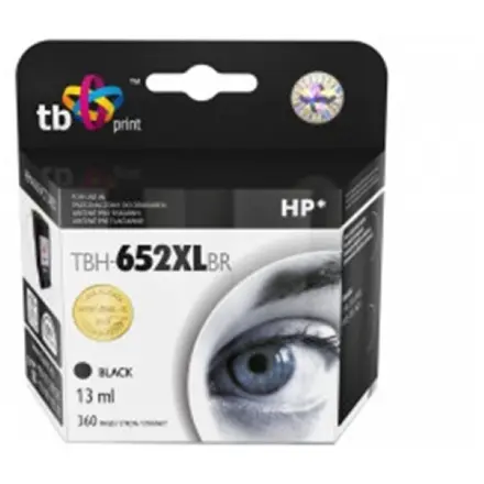 Ink. kazeta TB kompat. s HP 652 XL,BK reman TBH-652XLBR