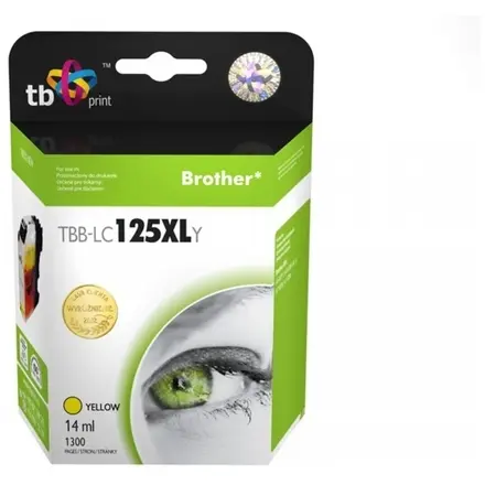 Ink.kazet kompatibilni s Brother LC125XLY 100% new