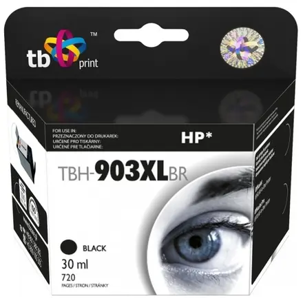 Ink. kazeta TB kompat. s HP OJ 6950, Black, ref