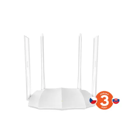 Tenda AC5 WiFi AC Router 1200Mb/, WISP, Universal Repeater, Tenda CZ aplikace, 4x 6dBi antény, 75011827