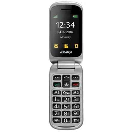 ALIGATOR V650 Senior černo-stříbrný+st.nab